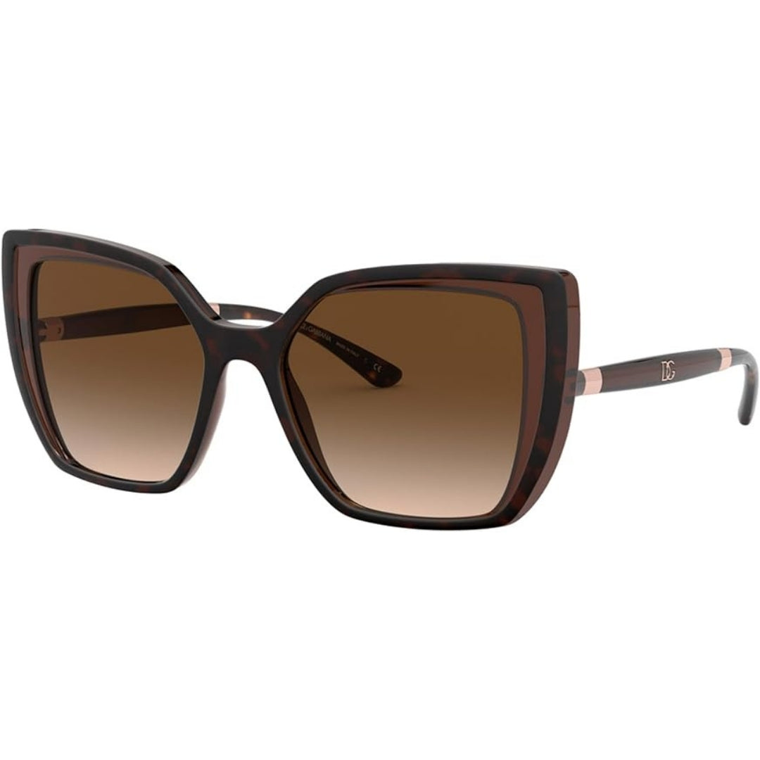 Dolce & Gabbana 0DG6138 318513 Dark Brown Sunglasses 55/18/145