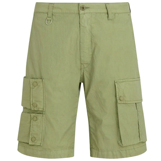 Belstaff Hacker Green Cargo Shorts