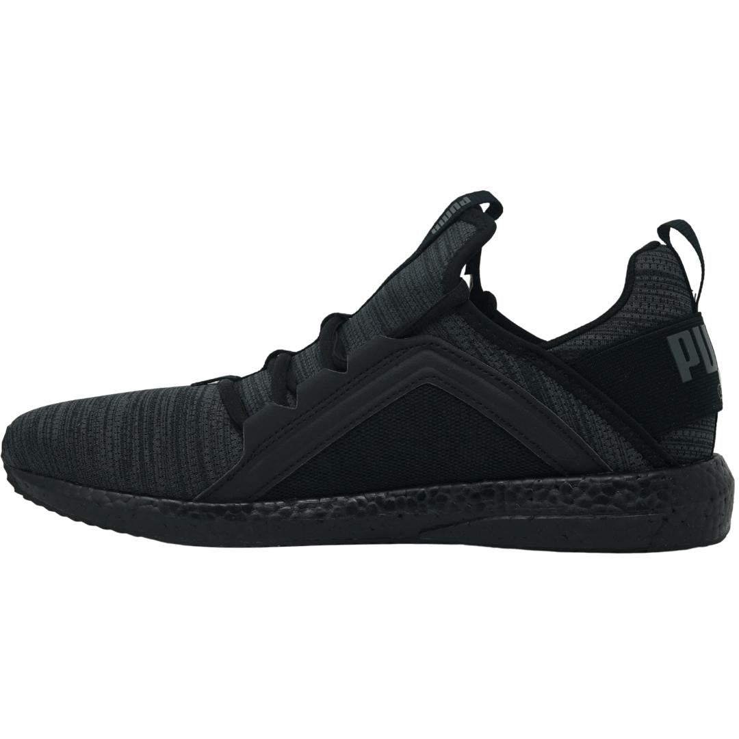 Puma Mega NRGY Heather Knit Black Trainers - Blakeburn