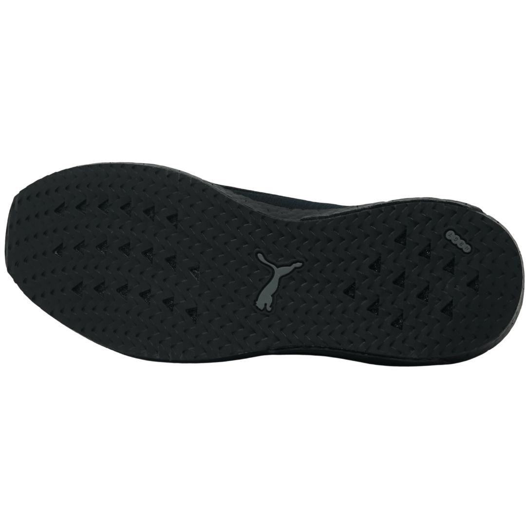 Puma Mega NRGY Heather Knit Black Trainers - Blakeburn