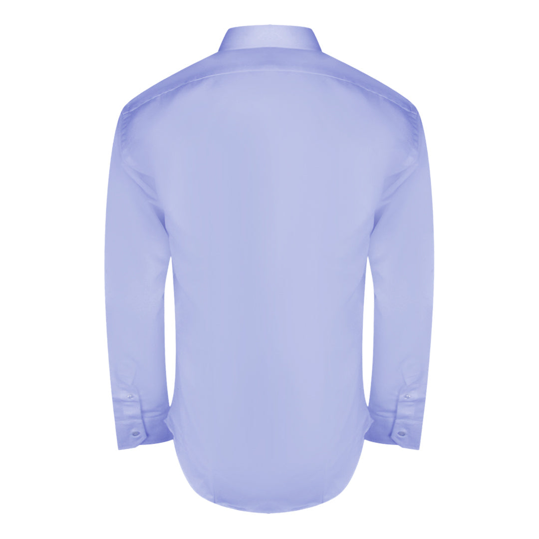 Aquascutum Long Sleeve Royal Blue Shirt