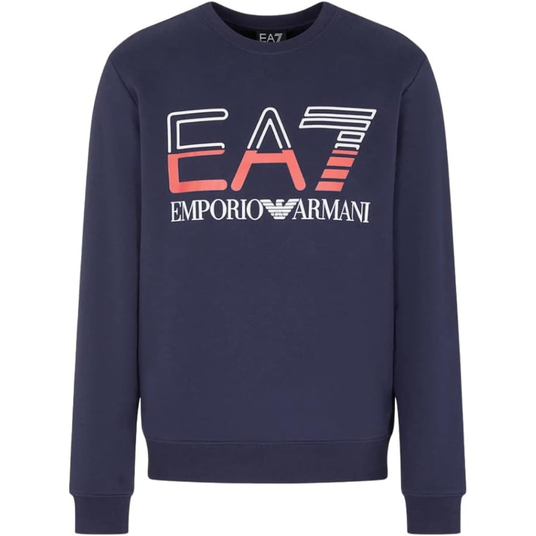 Ea7 Mens 3Rpm12 Pjlsz 1554 Jumper Navy Blue