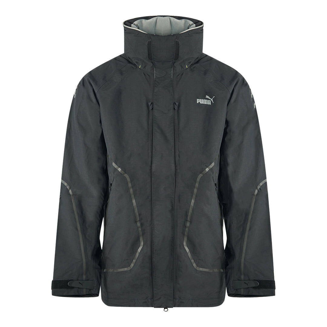 Puma Shore Padded Black Jacket - Nova Clothing