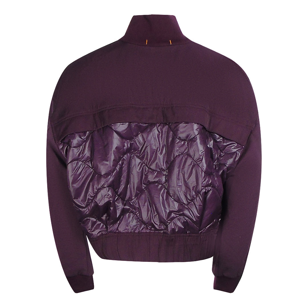 Parajumpers Quarter Zip Turtleneck Fleece Purple Sweatshirt S