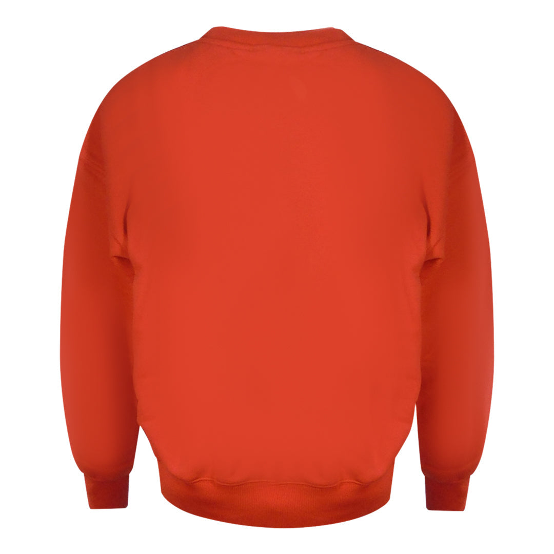 Parajumpers Plain Oversized Orange Sweatshirt S