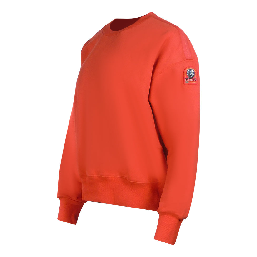 Parajumpers Plain Oversized Orange Sweatshirt S