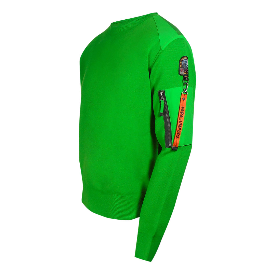 Parajumpers Braw Design Parakeet Green Sweatshirt L