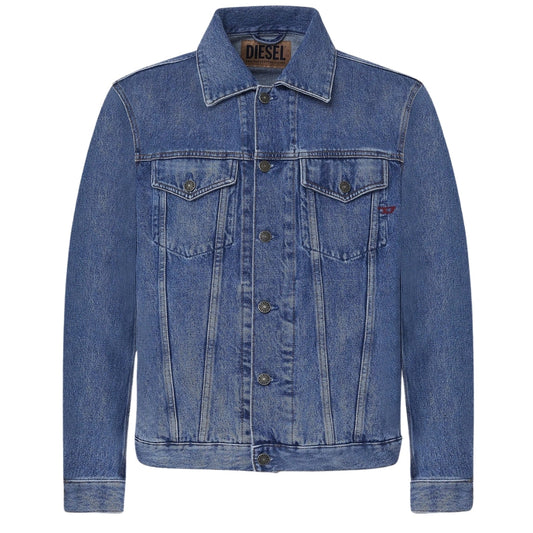 Diesel Medium Blue Denim Jacket S