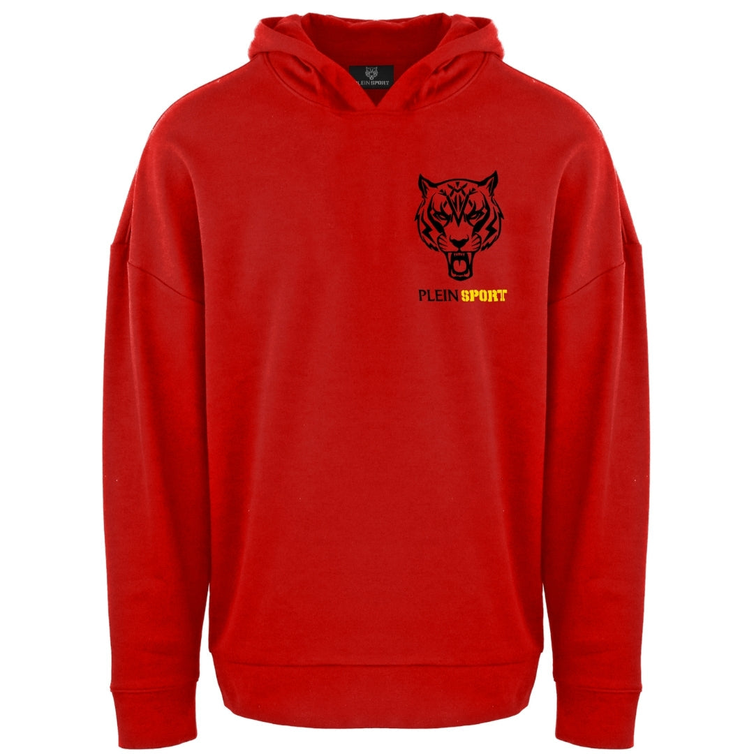 Plein Sport Natural Born Winner Red Hoodie S