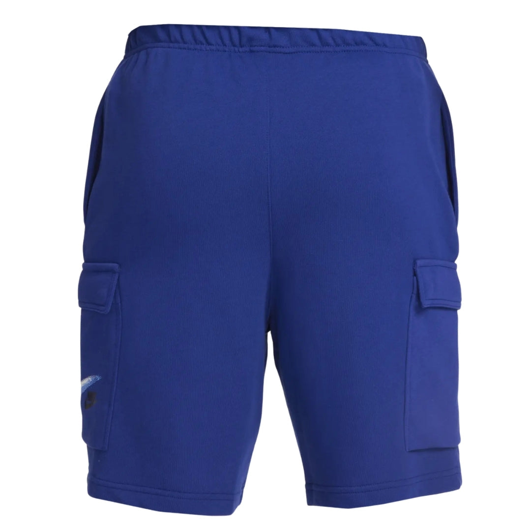 Nike Branded Pockets Blue Shorts XS