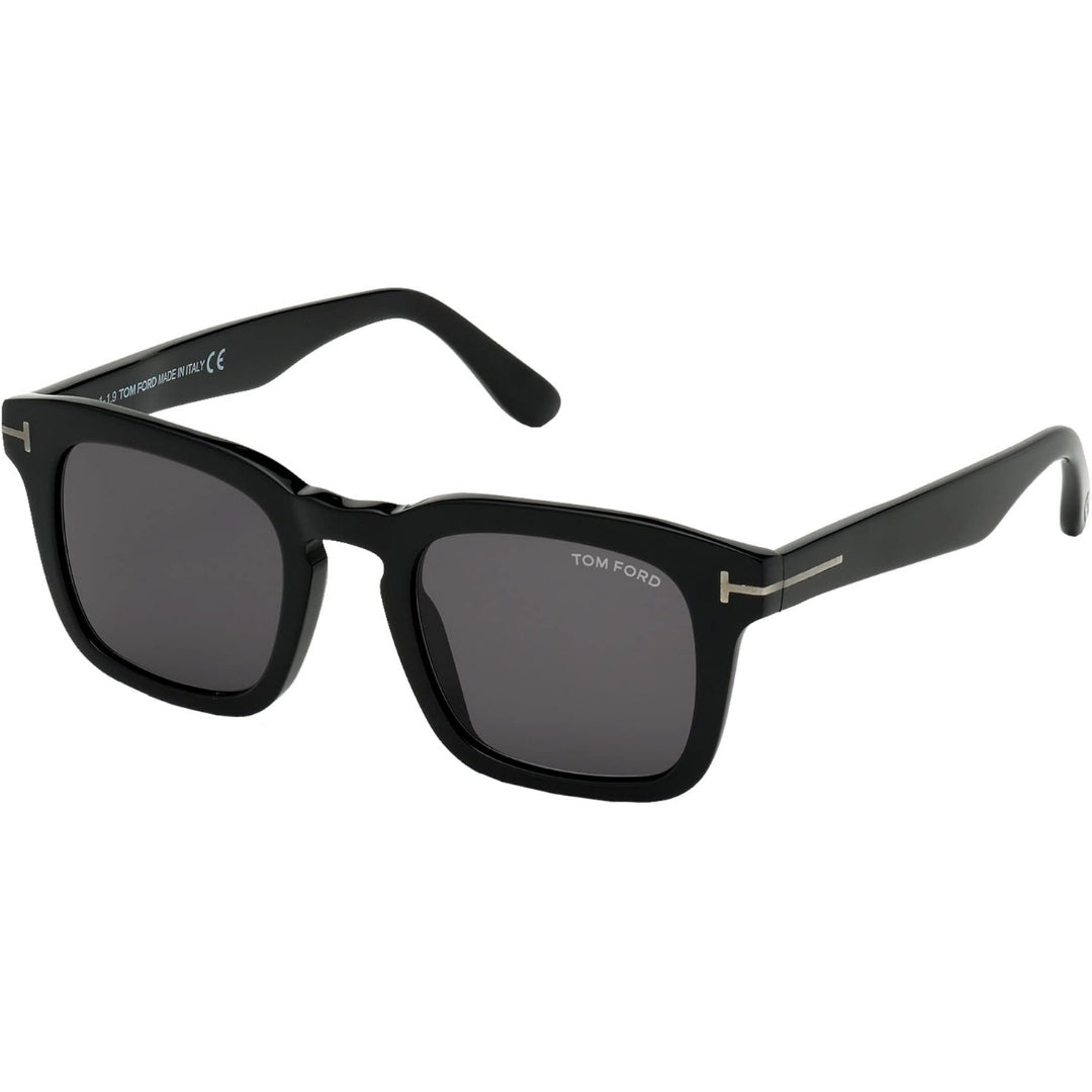 Tom Ford FT0751-F-N 01A Dax Black Sunglasses 53/22/145