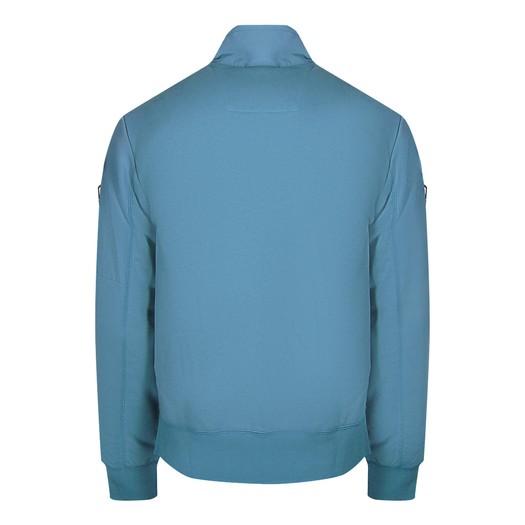 Parajumpers Jango Hydro Blue Zip-Up Sweatshirt L