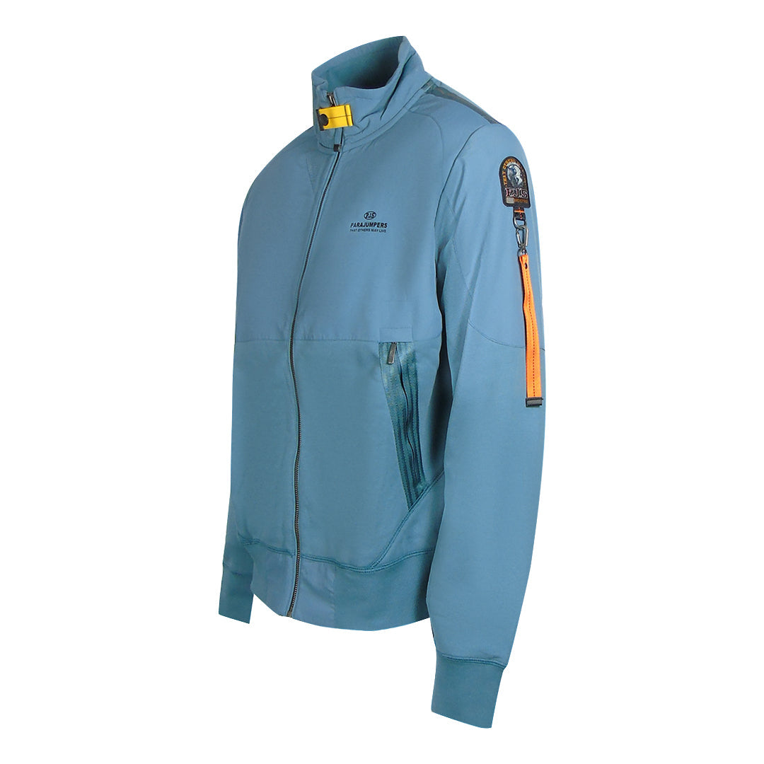 Parajumpers Jango Hydro Blue Zip-Up Sweatshirt L