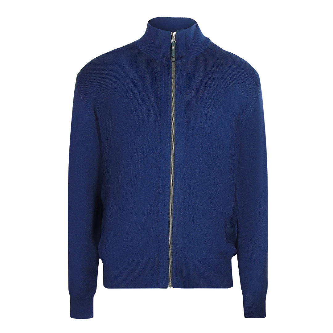 Parajumpers Jordon Peacot Dark Blue Zip-Up Sweatshirt L