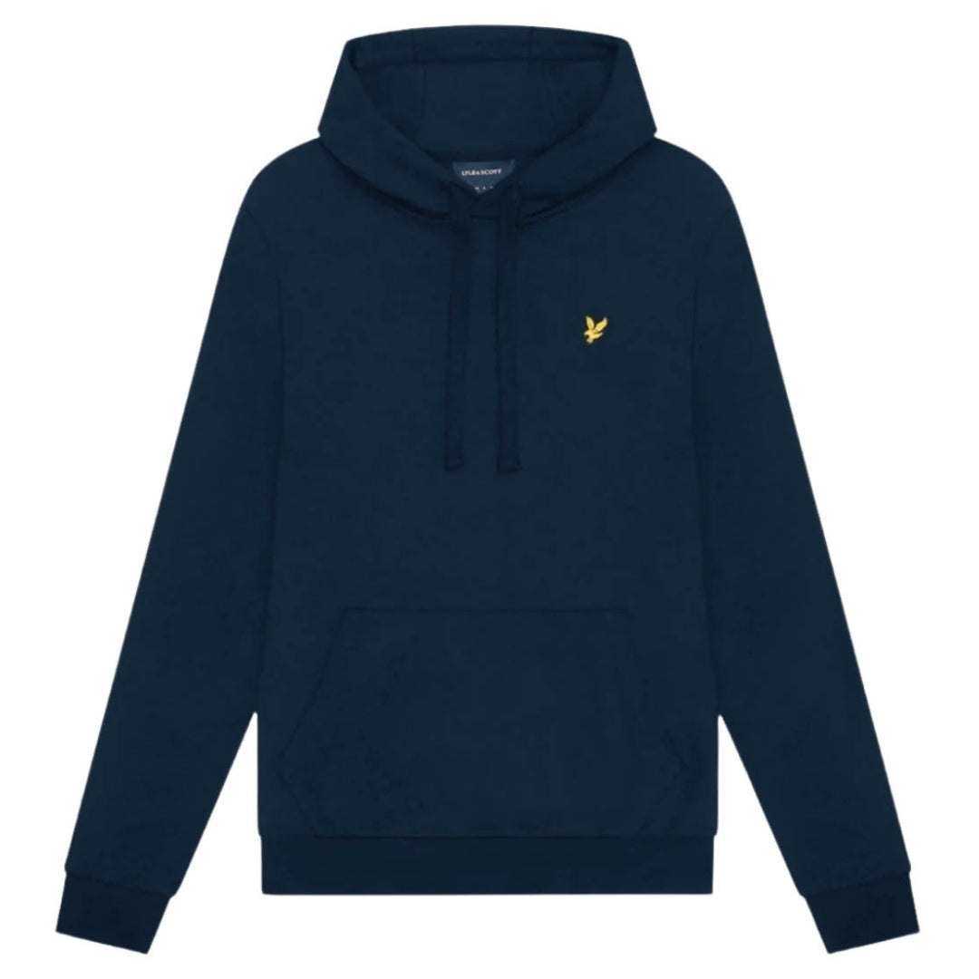 Lyle & Scott Interlock Dark Navy Blue Hoodie S