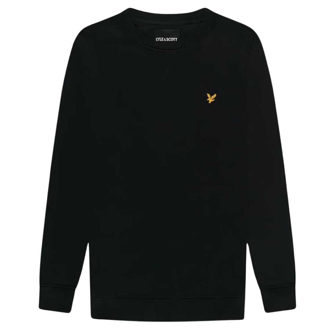 Lyle & Scott Plain Black Sweatshirt S