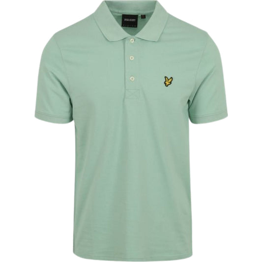 Lyle & Scott Light Green Plain Polo Shirt