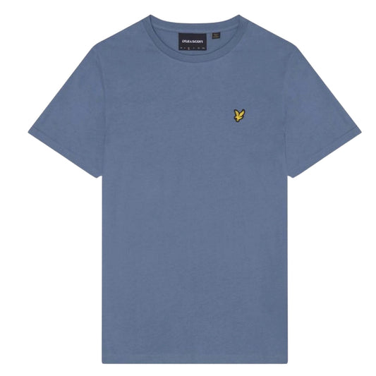 Lyle & Scott Branded Chest Logo Mist Blue T-Shirt S