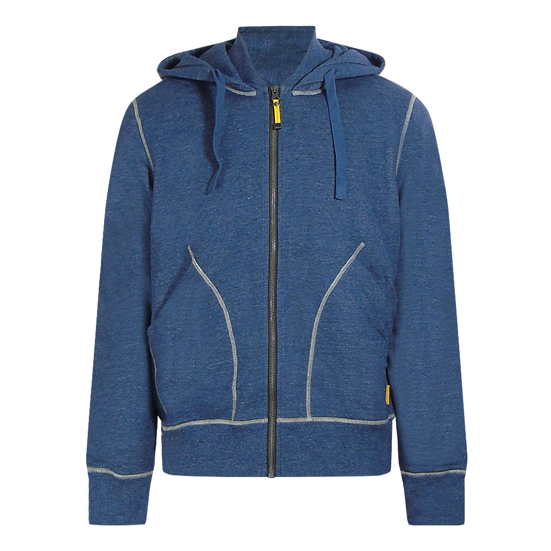 Parajumpers Zip Up Navy Blue Hoodie L