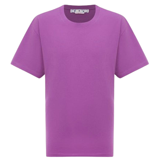 Off-White Diag Tab Oversized Fit Purple T-Shirt M