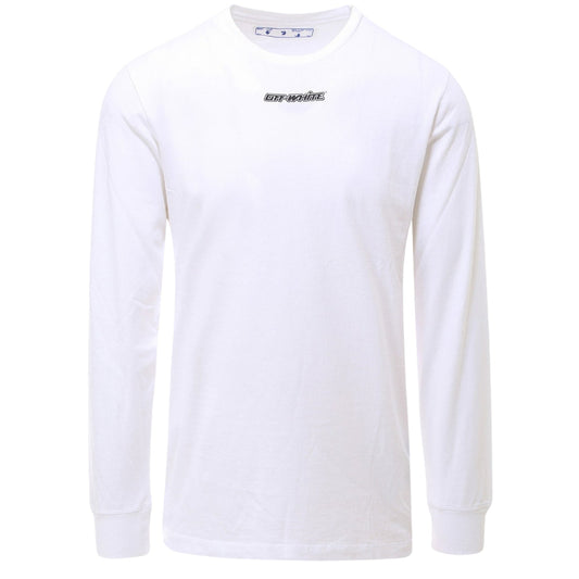 Off-White Mens T-Shirt OMAB001E20JER0030125 White