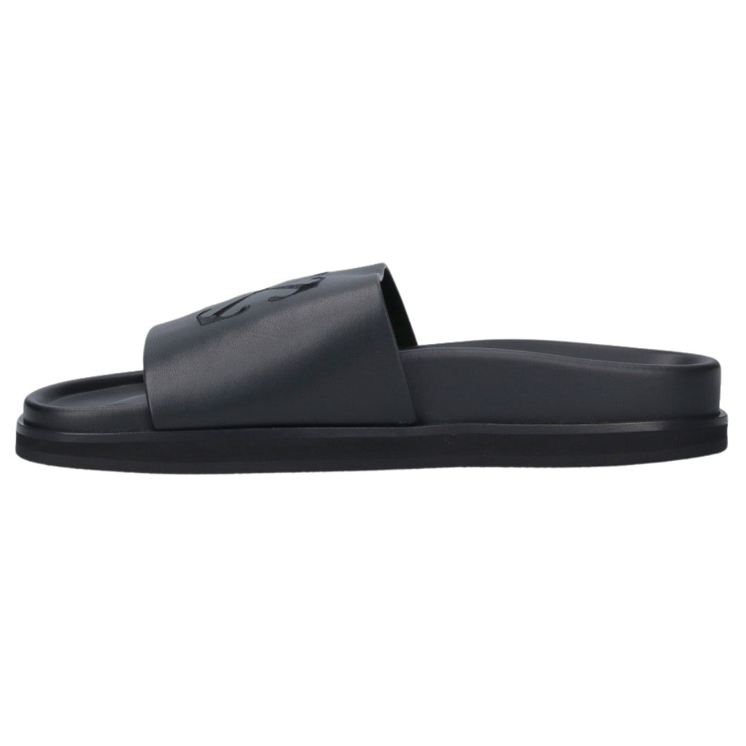 Off-White Stitched Arrow Pool Black Sliders UK 8