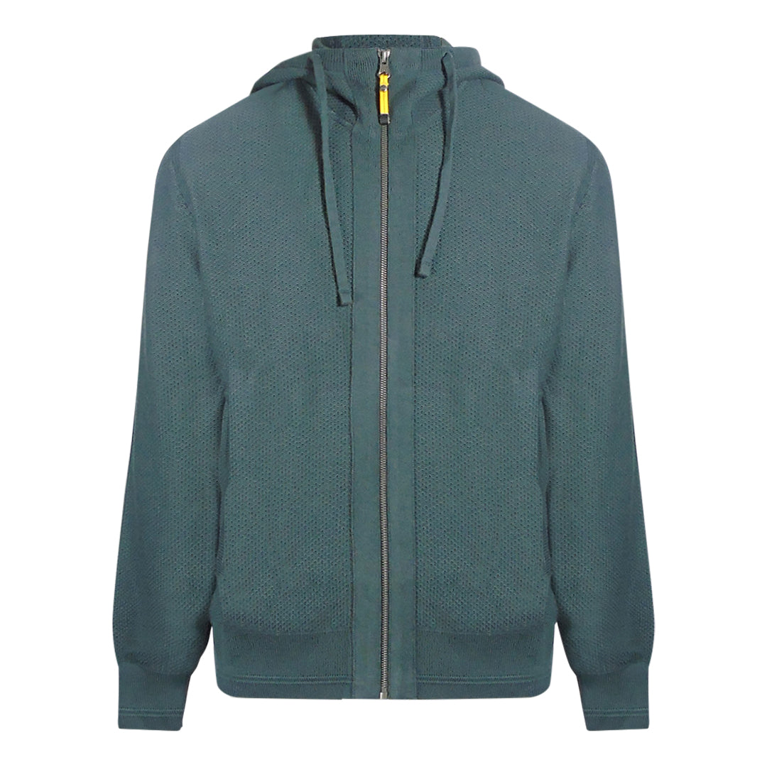 Parajumpers Zip Up Dark Green Gables Hoodie L