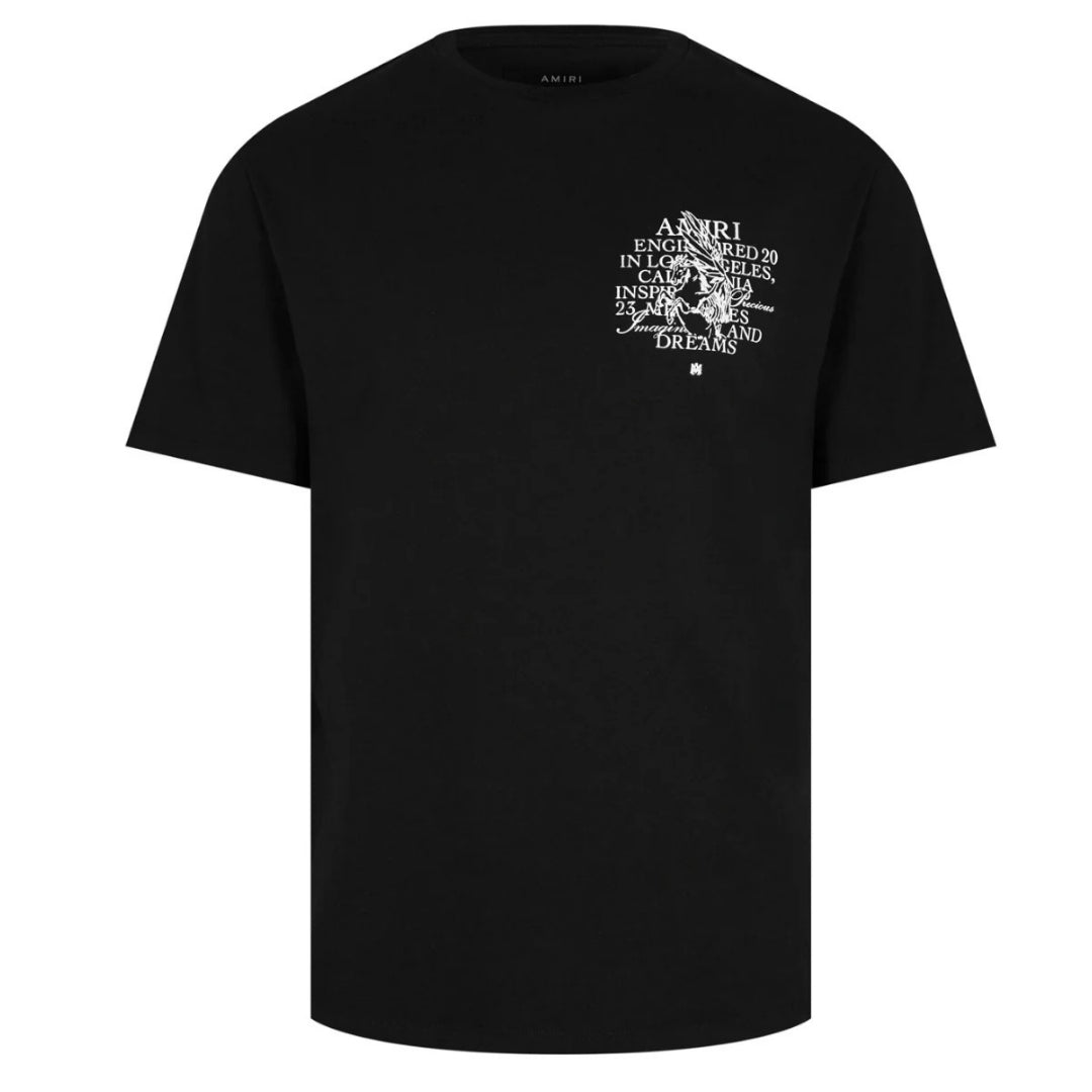 Amiri Precious Memories Logo Black T-Shirt S