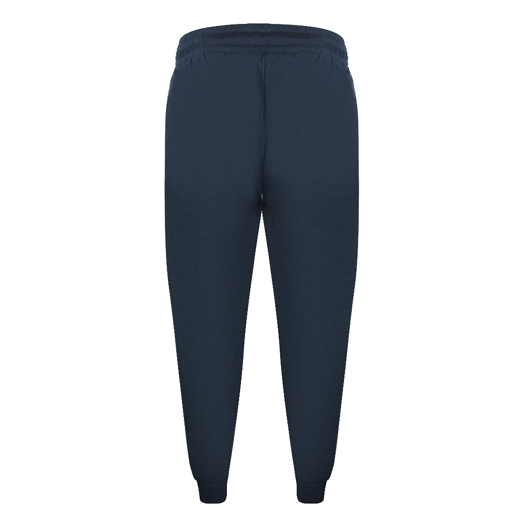 Cavalli Class Circle Tiger Logo Navy Blue Sweatpants