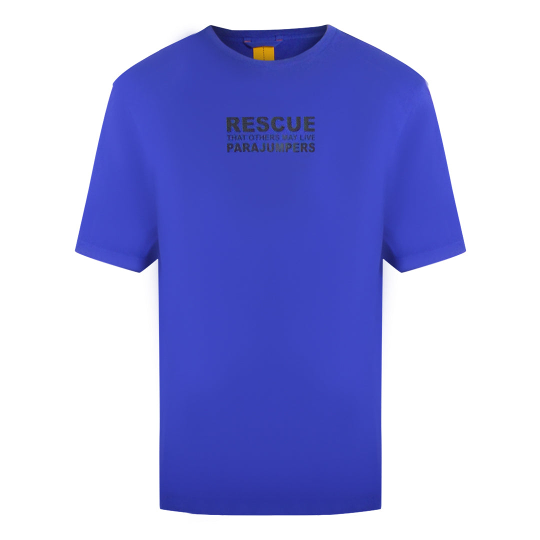 Parajumpers Rescue Logo Purple T-Shirt L