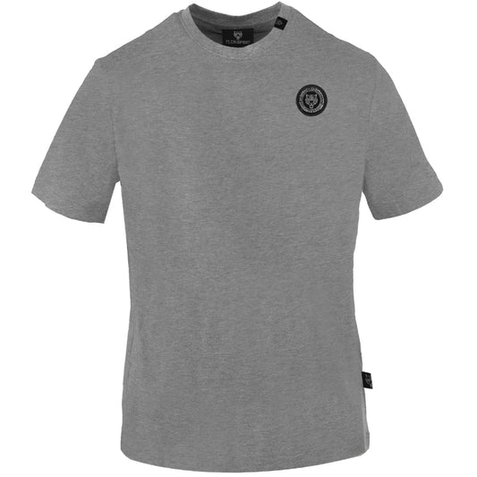 Plein Sport Small Circle Chest Logo Grey T-Shirt S