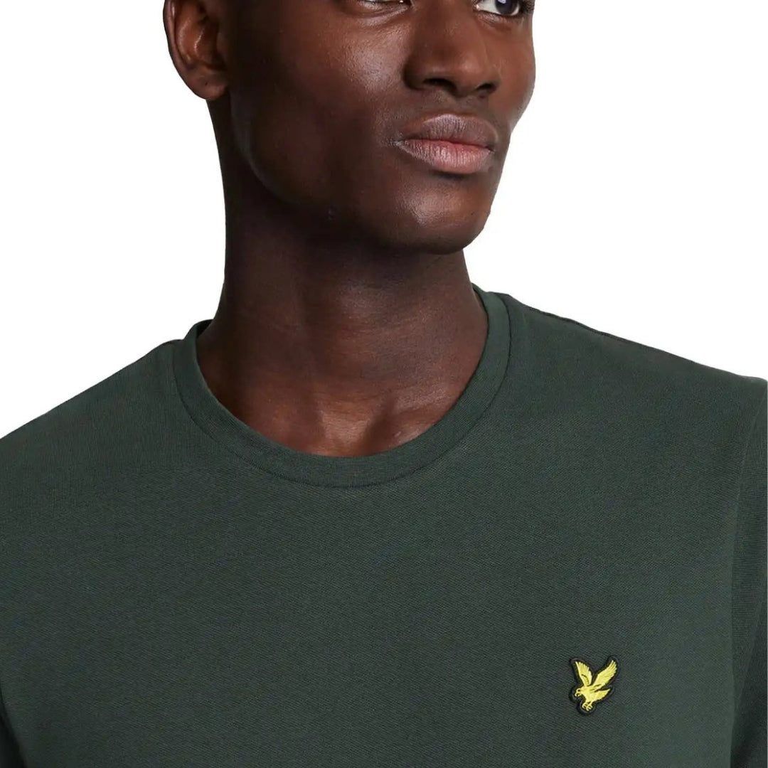 Lyle & Scott Pique Deep Green T-Shirt S