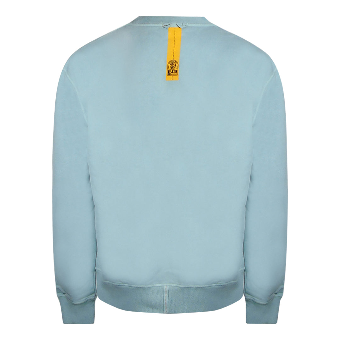 Parajumpers Rescue Logo Light Blue Sweatshirt L