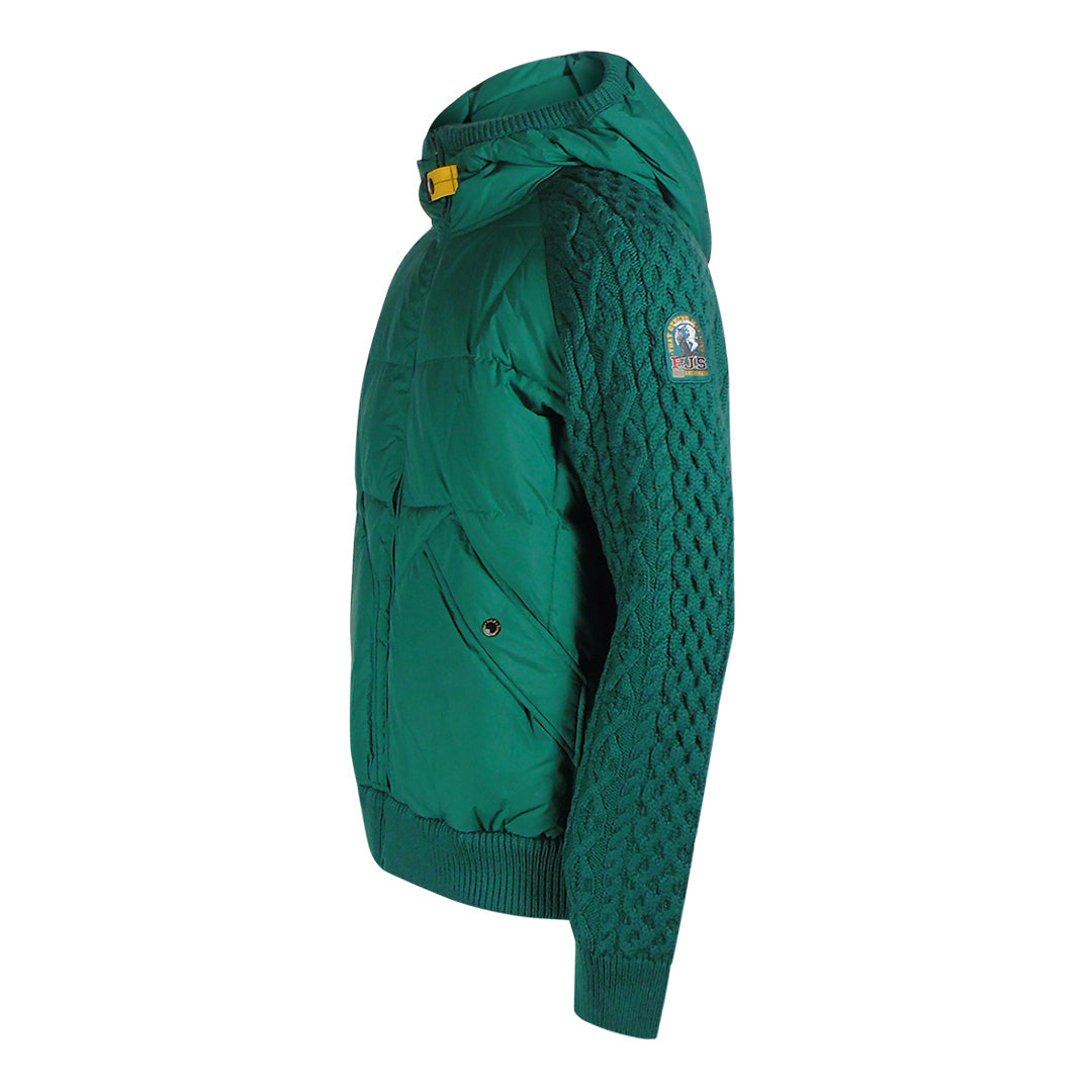 Parajumpers Thick Billiard Green Down Jacket L