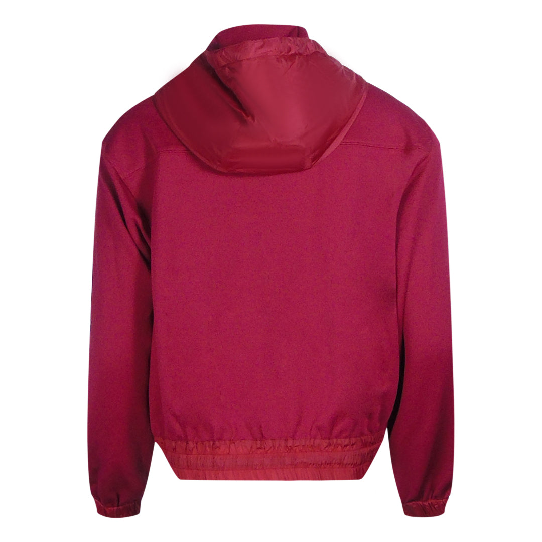 Parajumpers Zip Burgundy Hoodie S