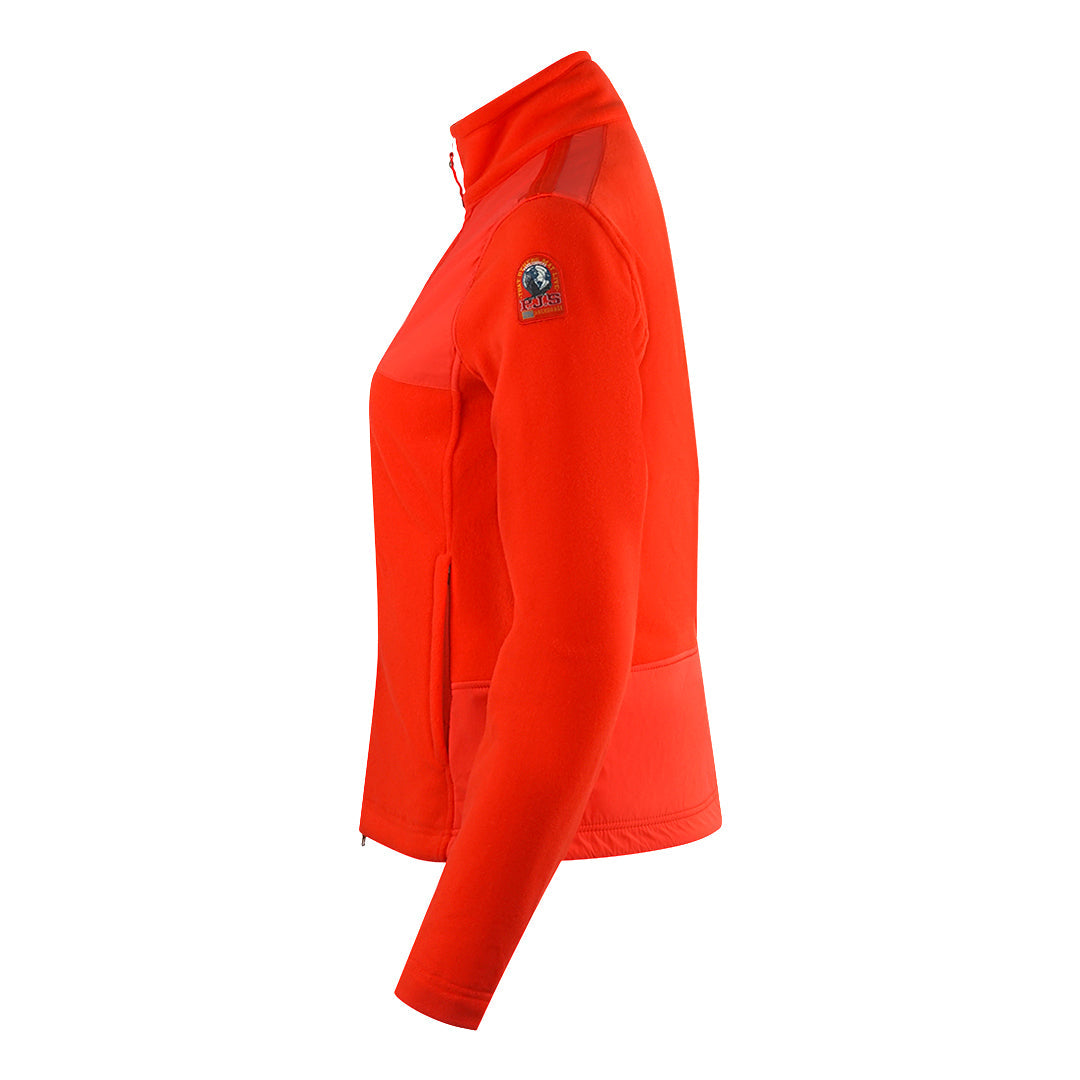 Parajumpers Ariane Carrot Red Zip-Up Jumper