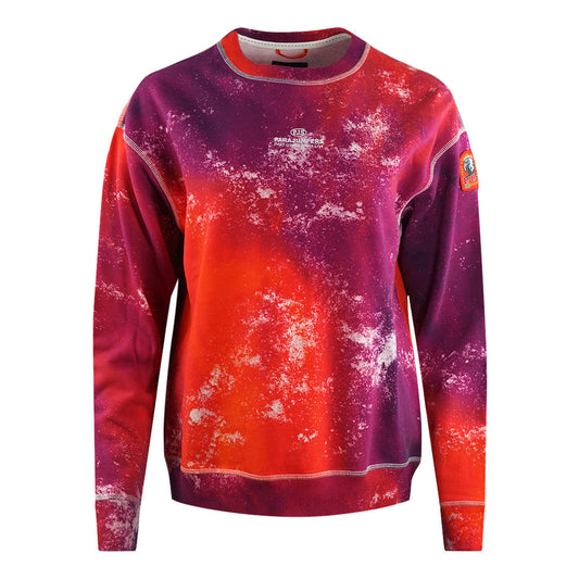 Parajumpers Augusta Carrot Snow Print Purple Sweatshirt