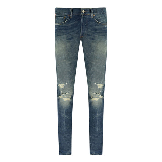 Ralph Lauren Denim Supply 067 Worn Blue Jeans