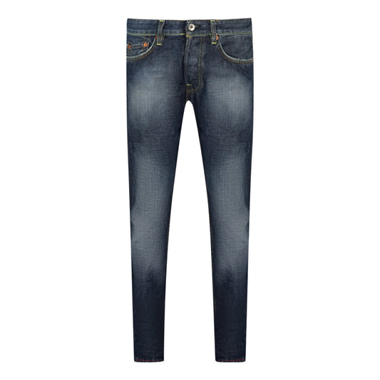 Evisu Mens Jeans Eu Ed Denim Jeans Blue