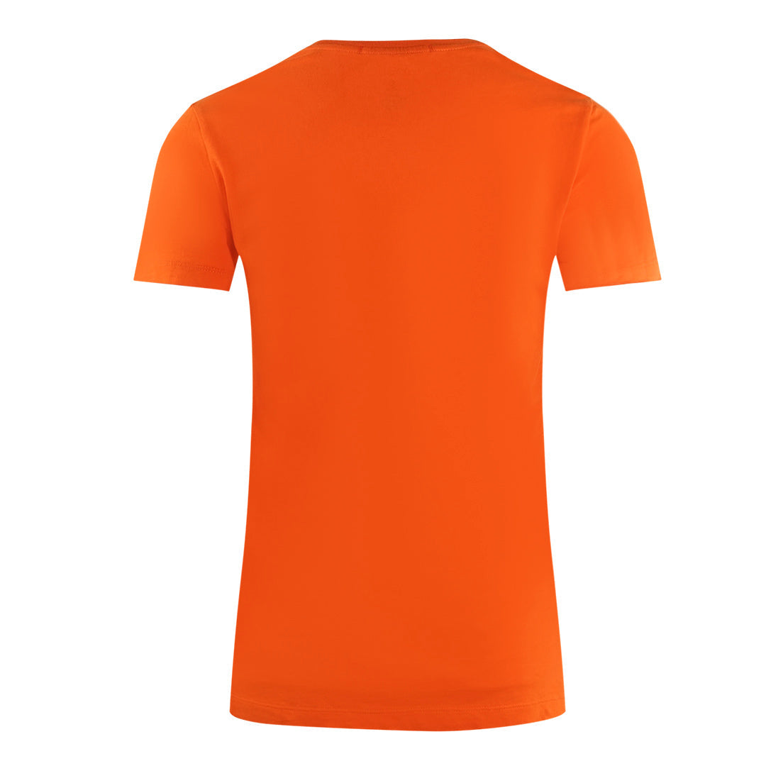 Parajumpers Fede Brand Logo Orange T-shirt