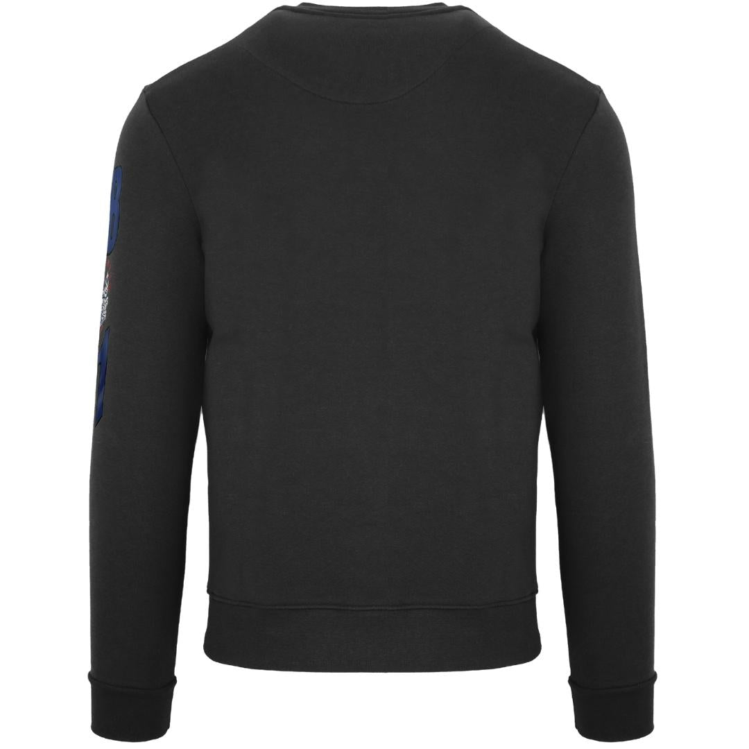 Aquascutum Mens Fg0423 99 Sweater Black