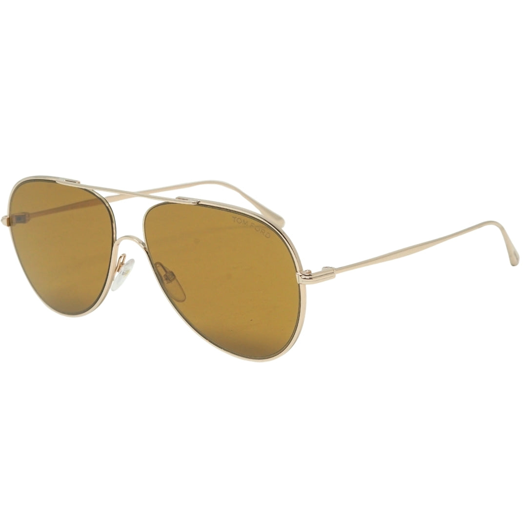 Tom Ford Mens Ft0695 28E Anthony Sunglasses Gold - Blakeburn