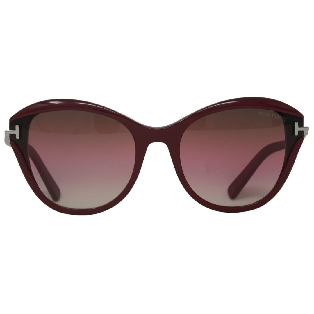 Tom Ford Womens FT0850 69F Leigh Sunglasses Red