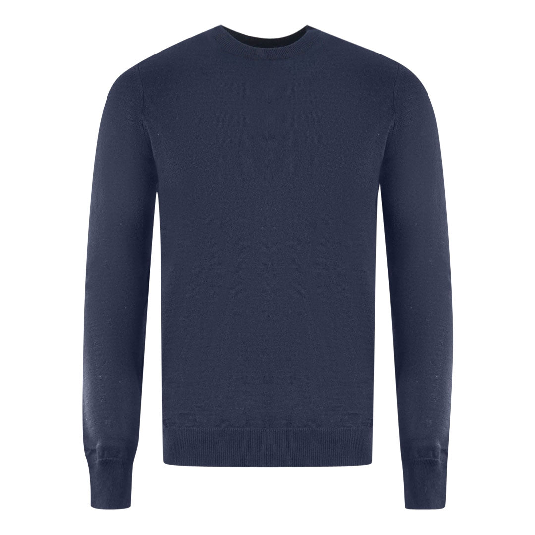 Lyle & Scott Mens KN1251E Z05 Sweater Navy Blue