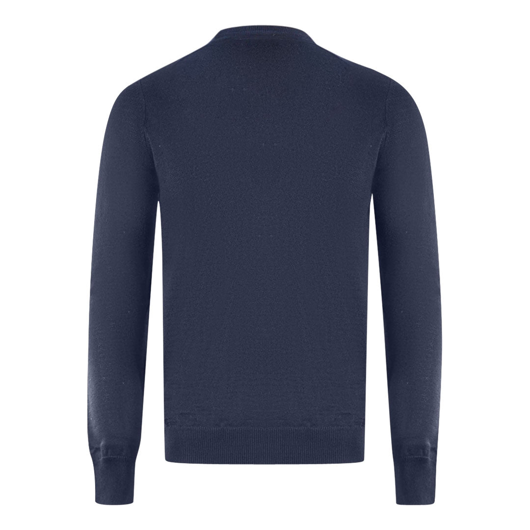 Lyle & Scott Mens KN1251E Z05 Sweater Navy Blue