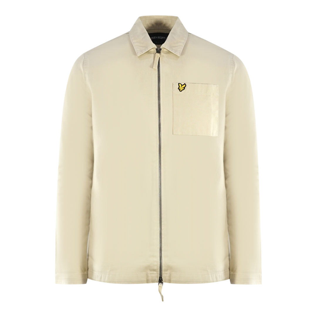 Lyle & Scott Mens LW1409V Z745 Jacket Beige