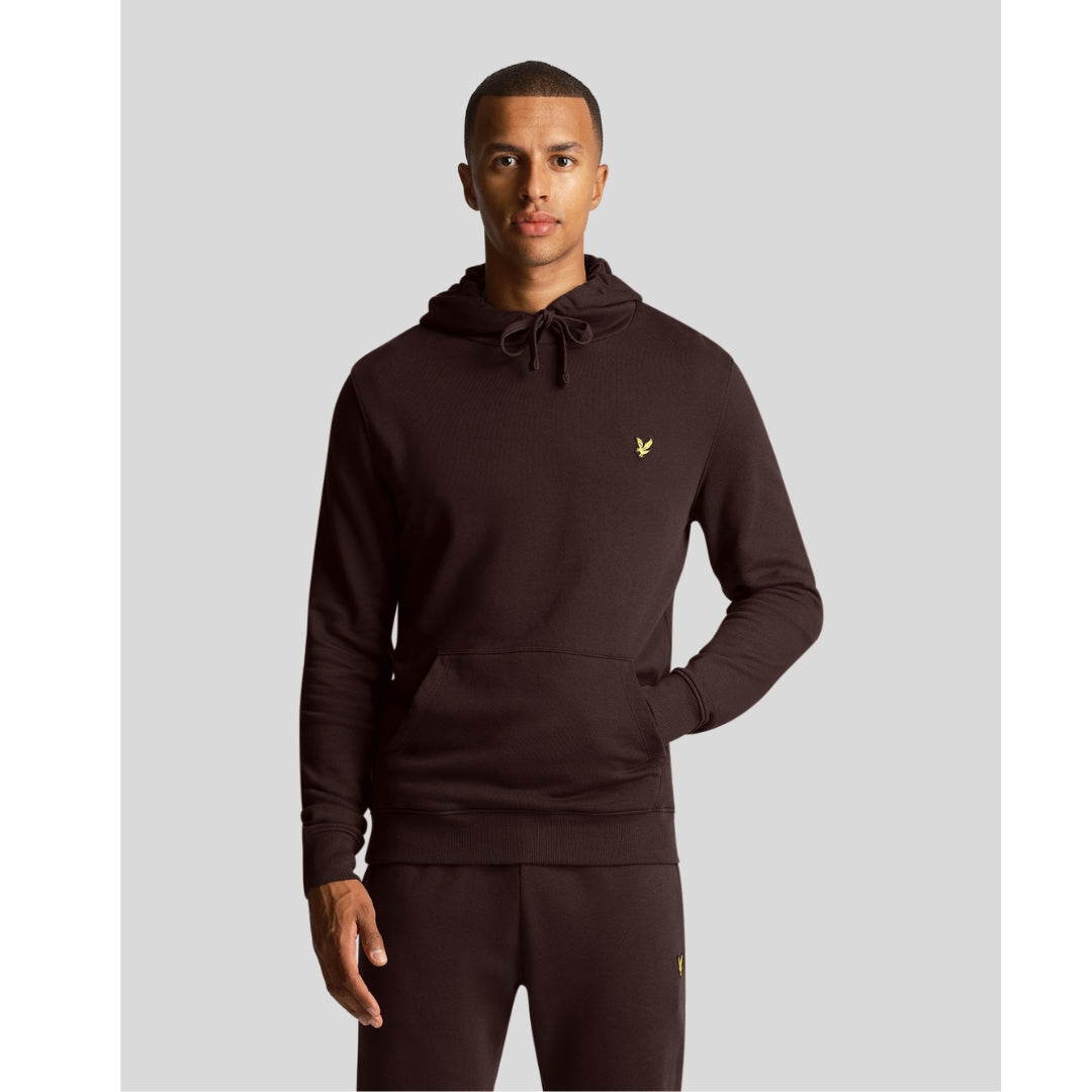 Lyle & Scott Branded Sediment Pull-over Hoodie