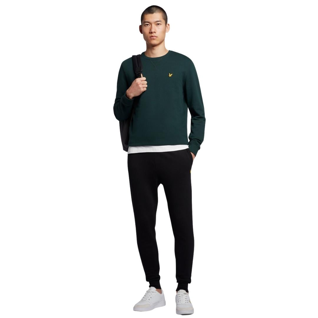 Lyle & Scott Mens ML424VOG W486 Jumper Green