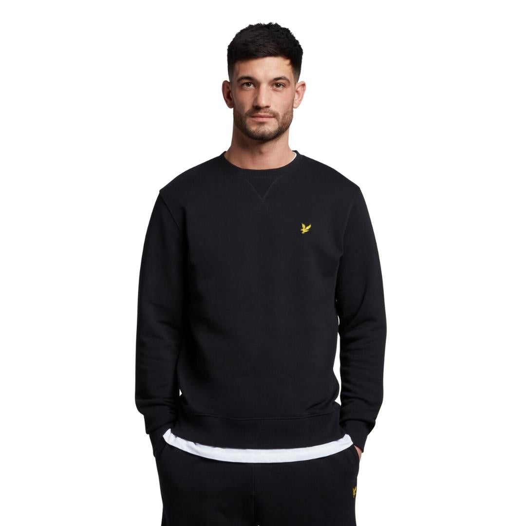 Lyle & Scott Mens ML424VOG Z865 Jumper Black