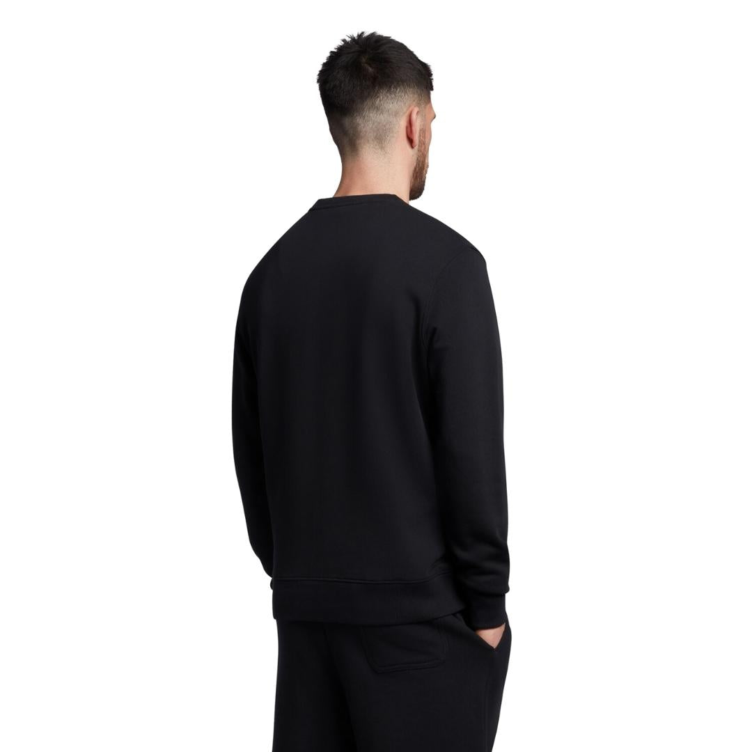 Lyle & Scott Mens ML424VOG Z865 Jumper Black